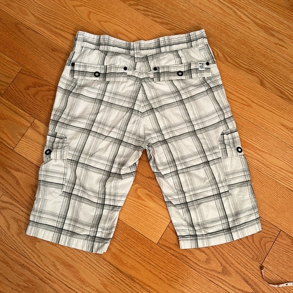 Projek Raw - Plaid Cargo Shorts - Size 31 - Picture 5 of 6